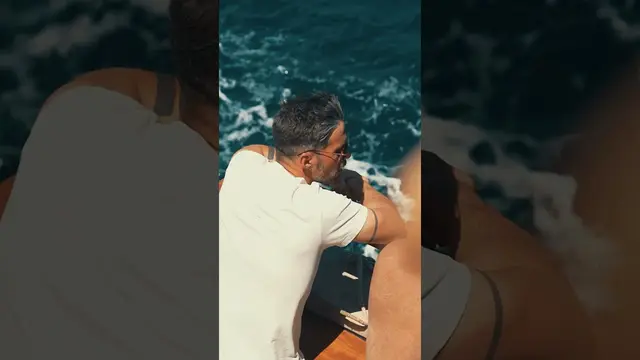 Gün batımında Çeşme'ye dönüş
